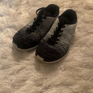 Kids Black and White Sneakers